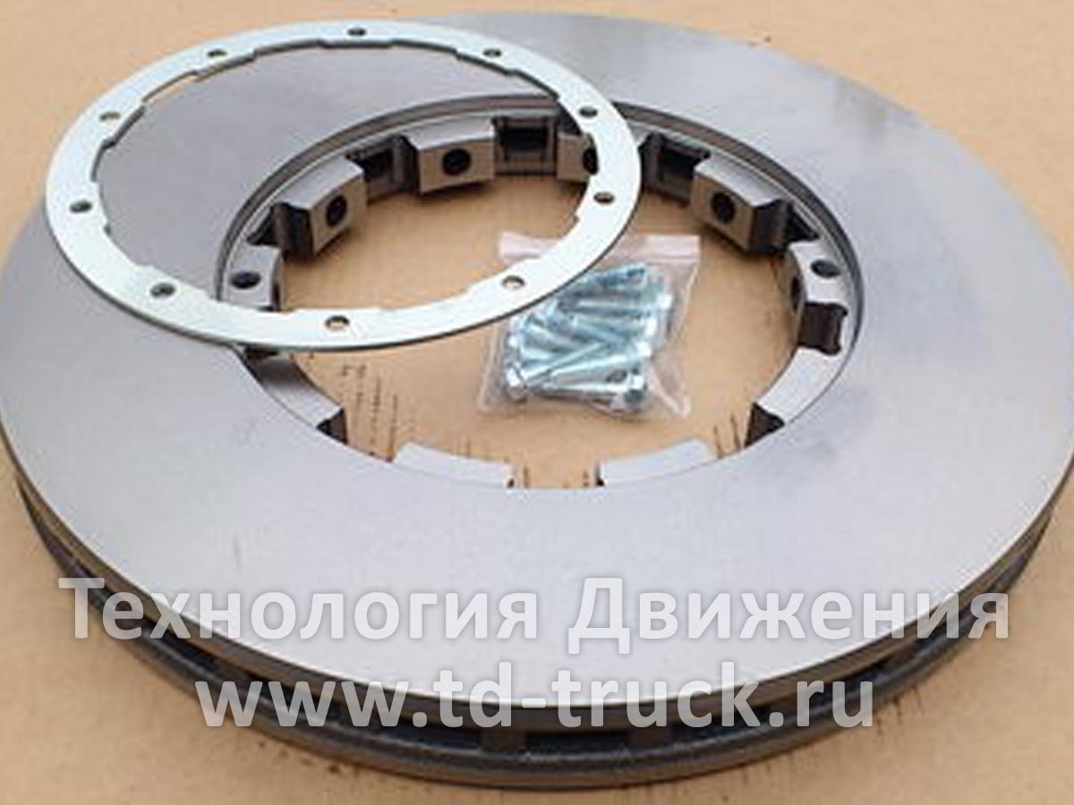 Новый тормозной диск DAF в коробке